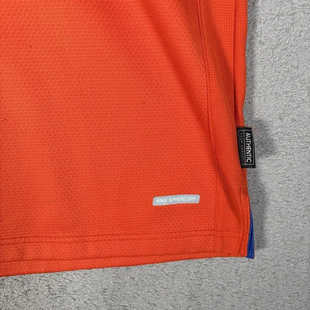 Florida Gators Nike Team Polo‎ Men’s Size XL Orange Center Logo Sphere Dry UF